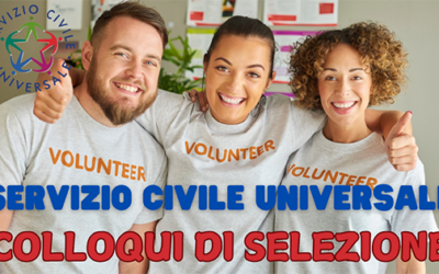 Colloqui di selezione – Bando Servizio Civile Universale – anno 2026