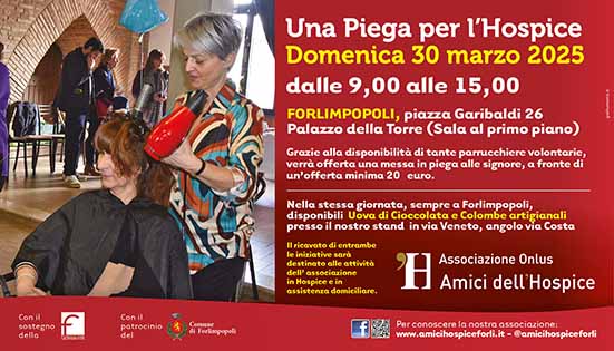 Una piega per l’Hospice marzo 2025
