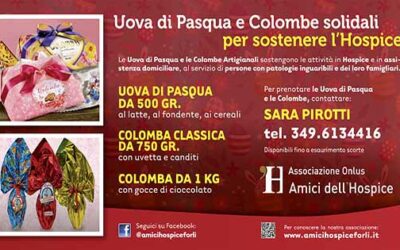Uova e Colombe per Amici dell’Hospice