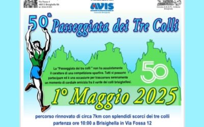 50a passeggiata dei Tre Colli