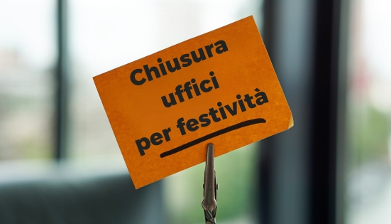 Chiusura uffici per festività