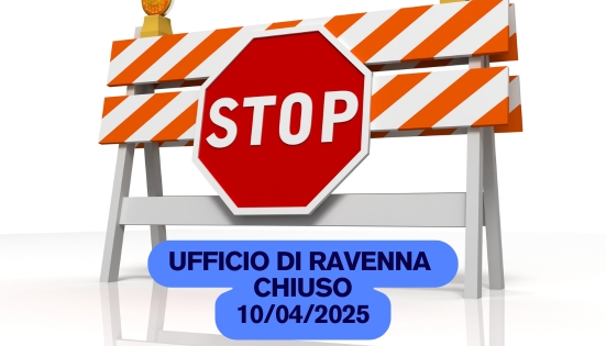 Chiusura straordinaria ufficio Ravenna: viabilità limitata