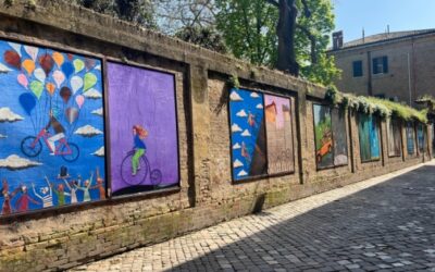 Mostra open air sulla bici