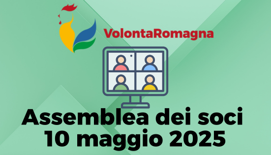 VolontaRomagna: assemblea soci 10 maggio 2025