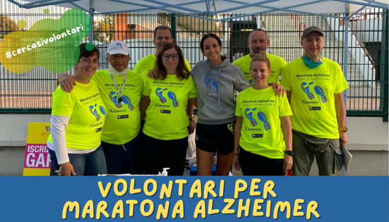 Volontari per la Maratona Alzheimer 2025
