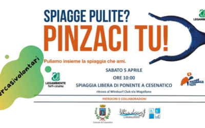 Pinzaci tu! Spiagge pulite aprile 2025