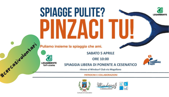 Pinzaci tu! Spiagge pulite aprile 2025