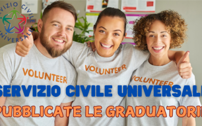 Pubblicate le graduatorie Servizio civile – Bando 2024