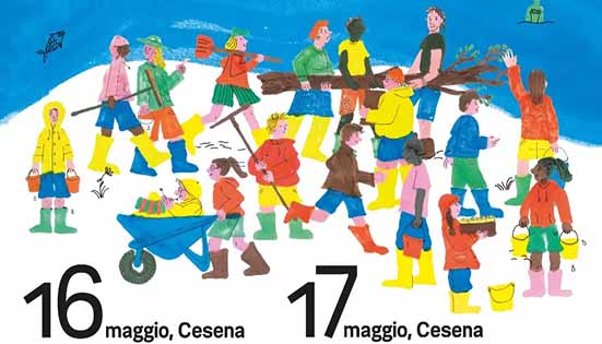 Un fiume di persone