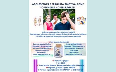 Adolescenza e fragilità