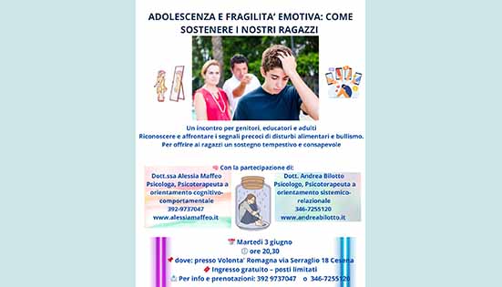 Adolescenza e fragilità