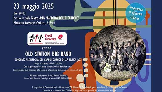 Old Station Big Band per AIL Forlì-Cesena