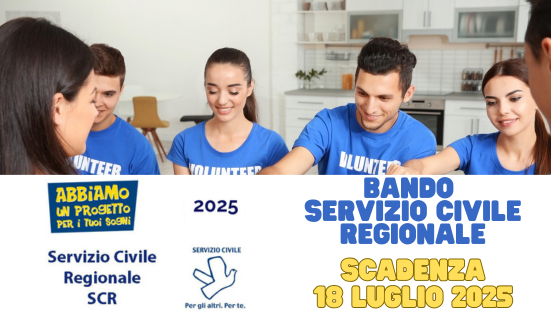 Servizio Civile Regionale 2025