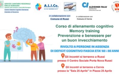 Corso di allenamento cognitivo autunno 2025