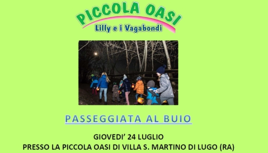 Passeggiata al buio