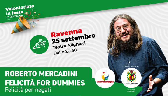 Omaggio al volontariato Romagnolo con Roberto Mercadini