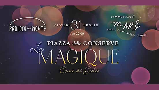 Le Magique: Cena Solidale Diabete Romagna