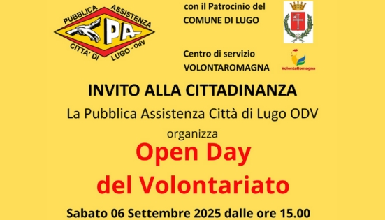 Open day del volontariato