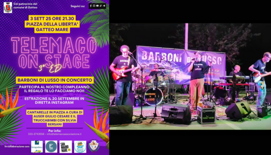 Telemaco On Stage – 3ª Edizione