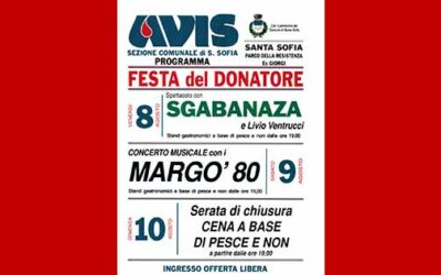 Festa del donatore a Santa Sofia