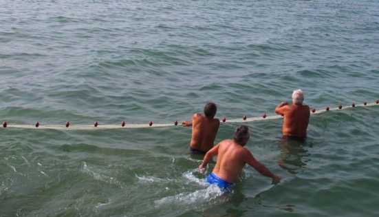 Pesca alla tratta