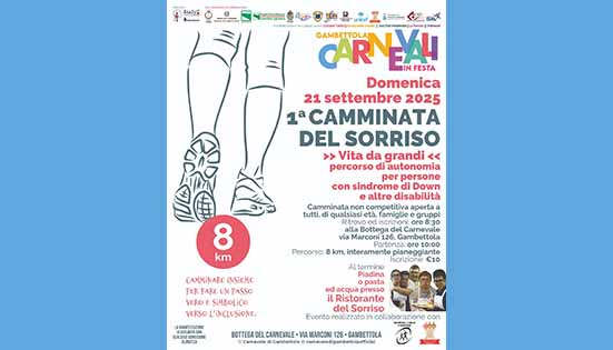 1ª Camminata del Sorriso