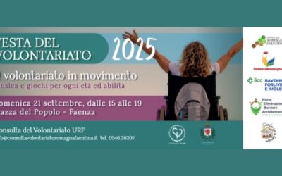 Festa del volontariato in movimento a Faenza