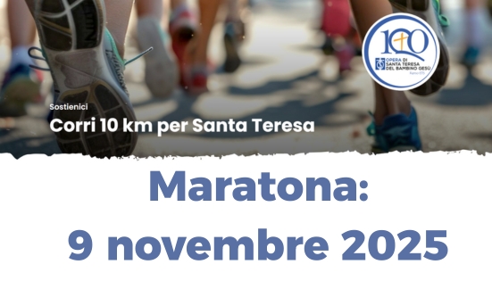 Corri 10 km per Santa Teresa