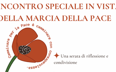 Verso la Marcia della Pace: un incontro per riflettere e agire