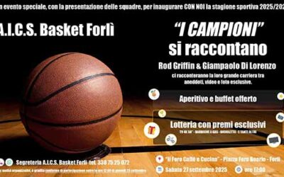 A.I.C.S. Basket Forlì inaugura la stagione 2025/2026