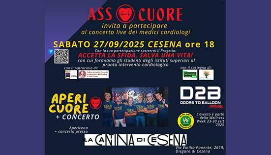 “AperiCuore”: Musica, formazione e solidarietà per salvare vite