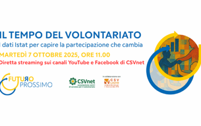 Il tempo del volontariato. I dati Istat per capire la partecipazione che cambia
