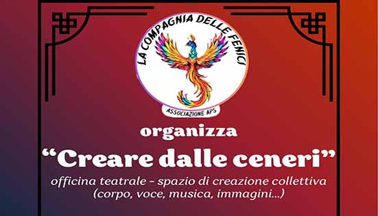 Creare dalle ceneri – Laboratorio teatrale per donne a Cesena