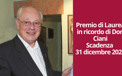 Premio di Laurea in ricordo di Don Ciani