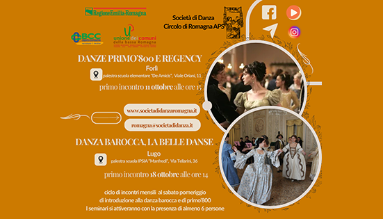 I corsi della Società di Danza Circolo di Romagna Aps