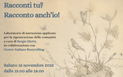 Laboratorio di narrazione “Racconti tu? Racconto anch’io!”