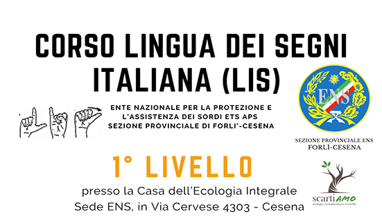 Corso Lingua dei Segni Italiana (LIS)