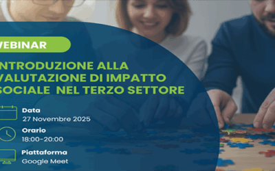 Introduzione alla valutazione di impatto sociale nel Terzo settore