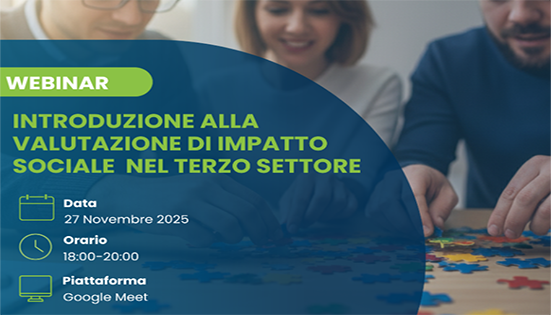Introduzione alla valutazione di impatto sociale nel Terzo settore