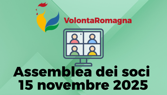 VolontaRomagna: assemblea soci 15 novembre 2025