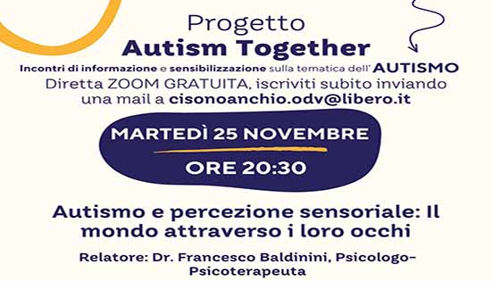 Autismo e percezione sensoriale