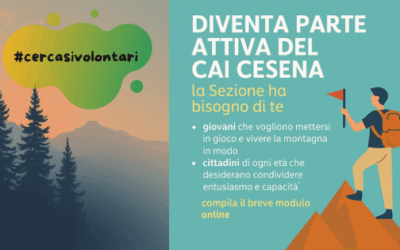CAI Cesena: la Sezione cerca nuovi volontari!