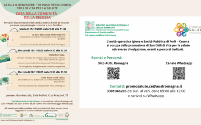 Attività nella Casa della Comunità della Rigossa
