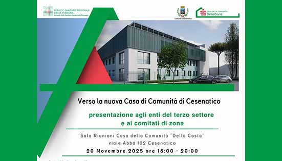 Verso la nuova Casa di Comunità di Cesenatico