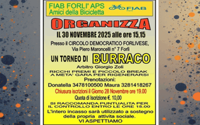 Torneo di burraco per Fiab