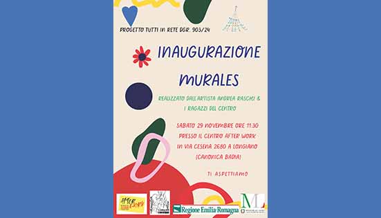 Inaugurazione Murales a Longiano