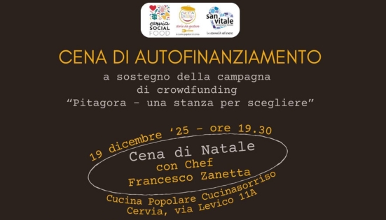 Cena di Natale solidale di Cucinasorriso