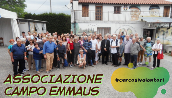 Campo Emmaus cerca volontari