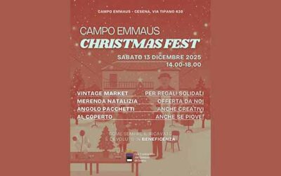 Campo Emmaus Christmas Fest: solidarietà, creatività e festa a Cesena