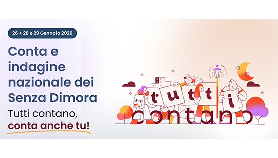 Cercasi volontari per rilevazione persone senza dimora